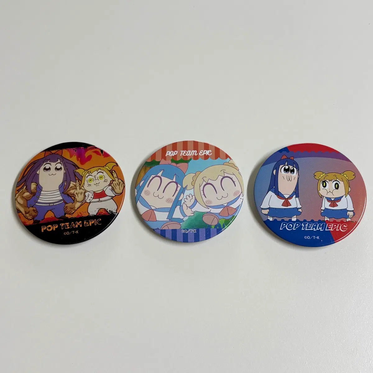 팝팀에픽 캔뱃지 3종 세트 일괄