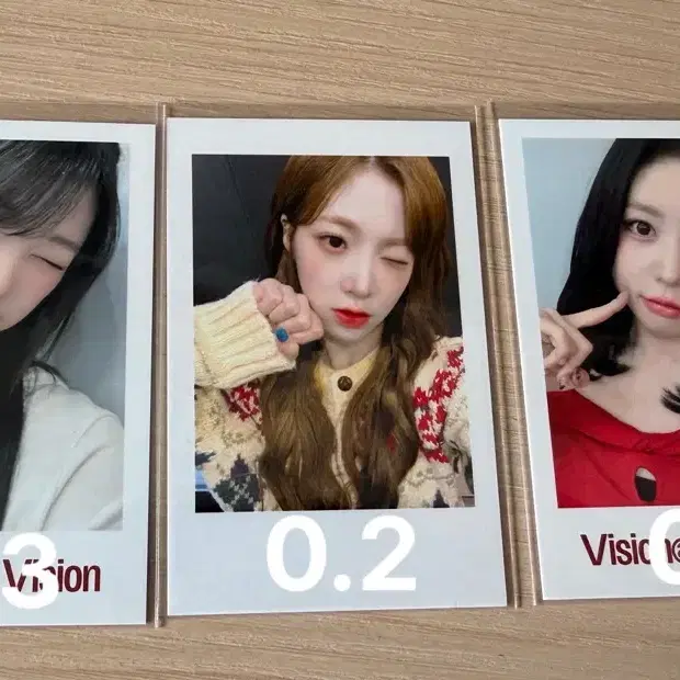 Visionery Vision 포토카드 3종