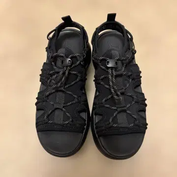 PUMA 시리아 웨지 샌들 블랙 23cm