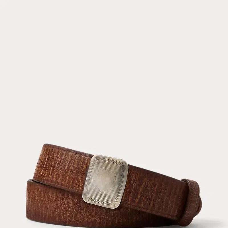 RRL 더블알엘 빈센스 레더 벨트 34