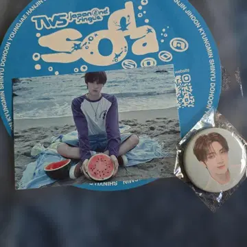TWS 500장 한정판 Japan 2nd Single soda 엽서