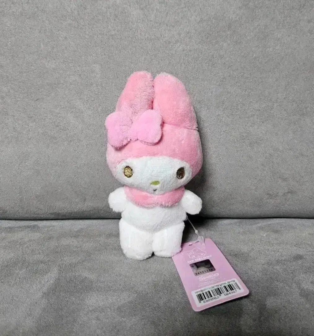 정품 산리오 마이멜로디 컬러별 8cm 키링 인형