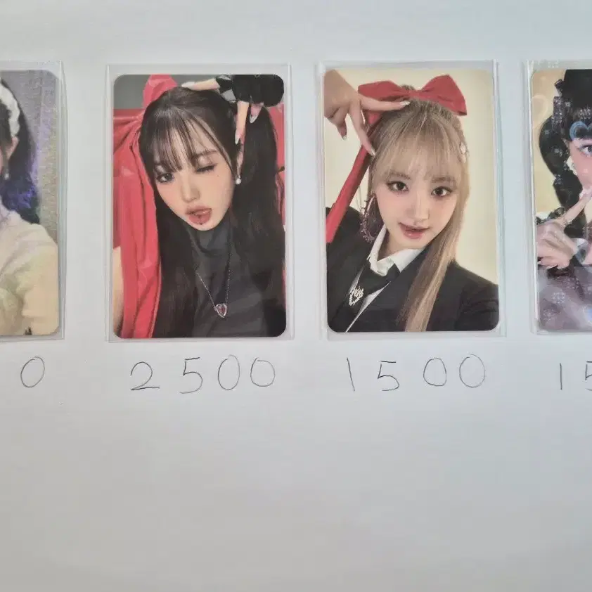 아이브 포토카드 4종 판매