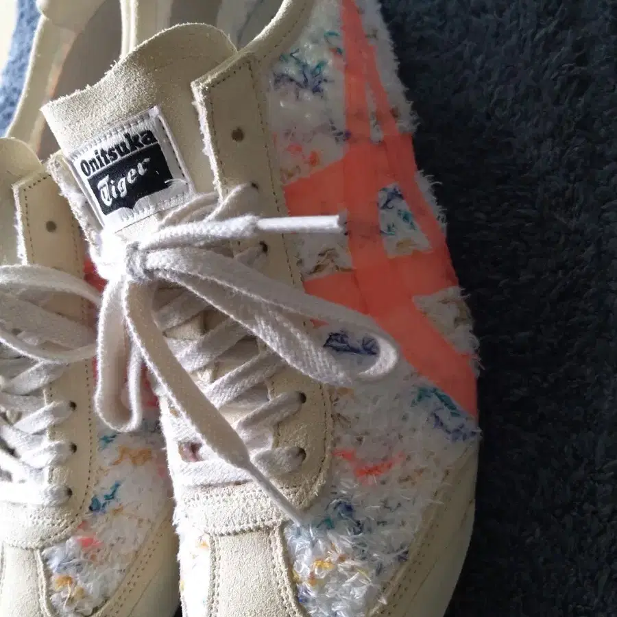 N 오니츠카타이거 멕시코66 255mm 멀티컬러 스웨이드