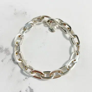 blanciris 블랑이리스 B CHAIN 팔찌 실버