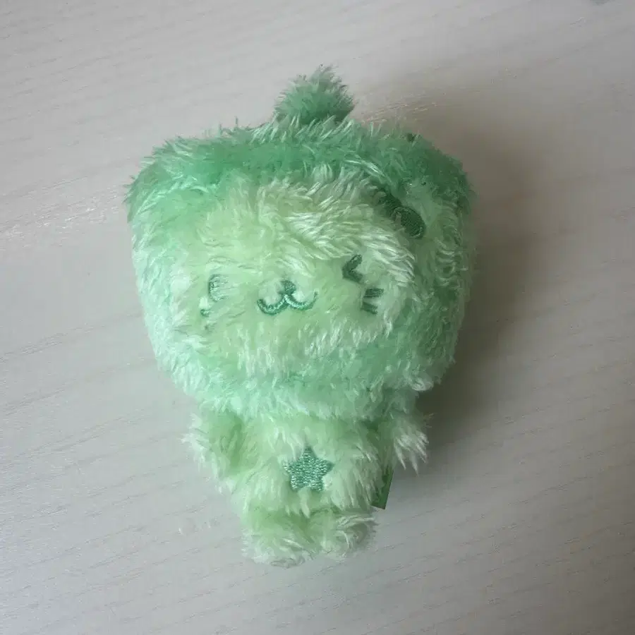유우시 버블냥 인형 그린