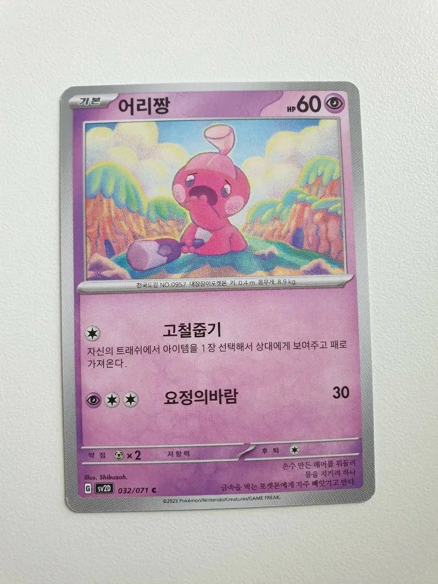 포켓몬카드 어리짱