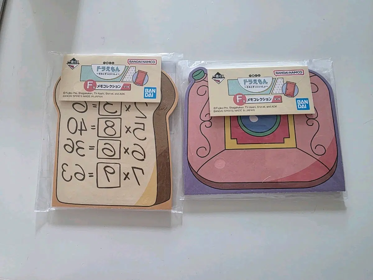 도라에몽 쿠지 - 암기빵 카메라 메모지