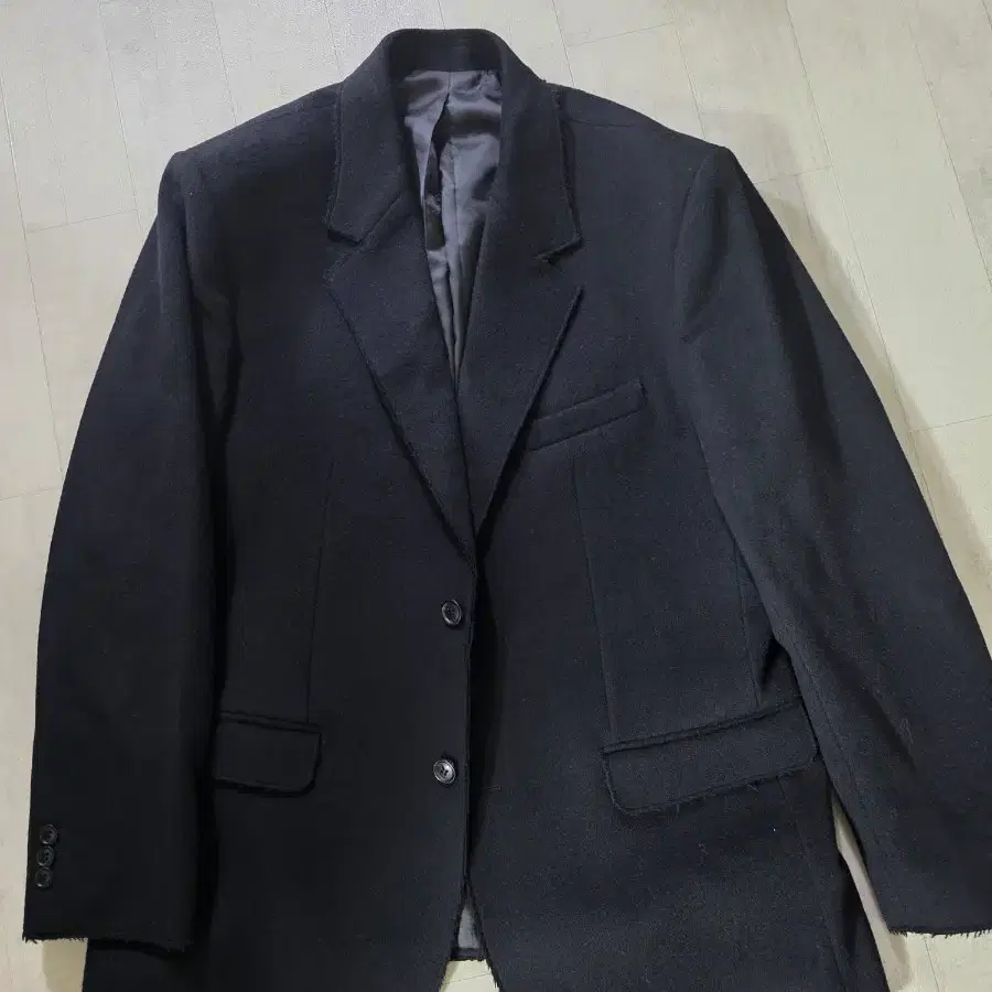 토니웩 울 커팅 블레이져 L