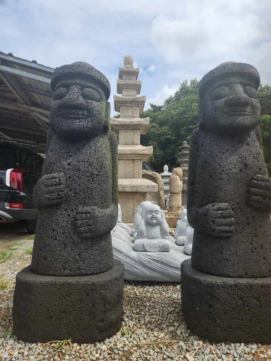 돌하르방 현무암 하루방