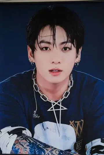 BTS 정국 태피스트리 대 65 x 85cm