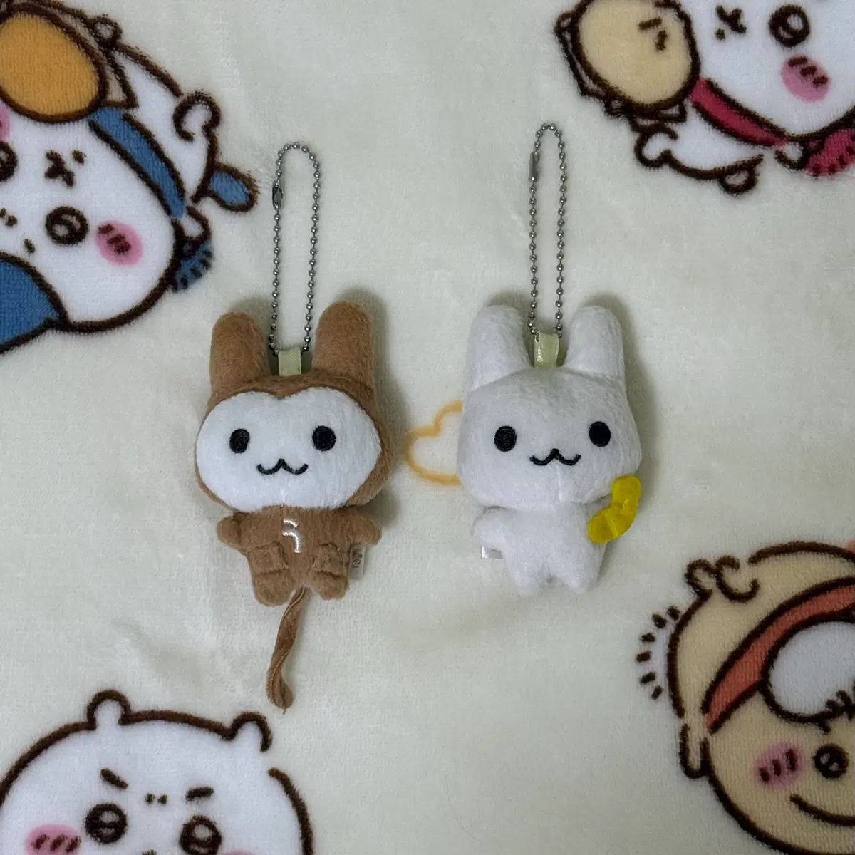 우사루상 바나나 키링 인형