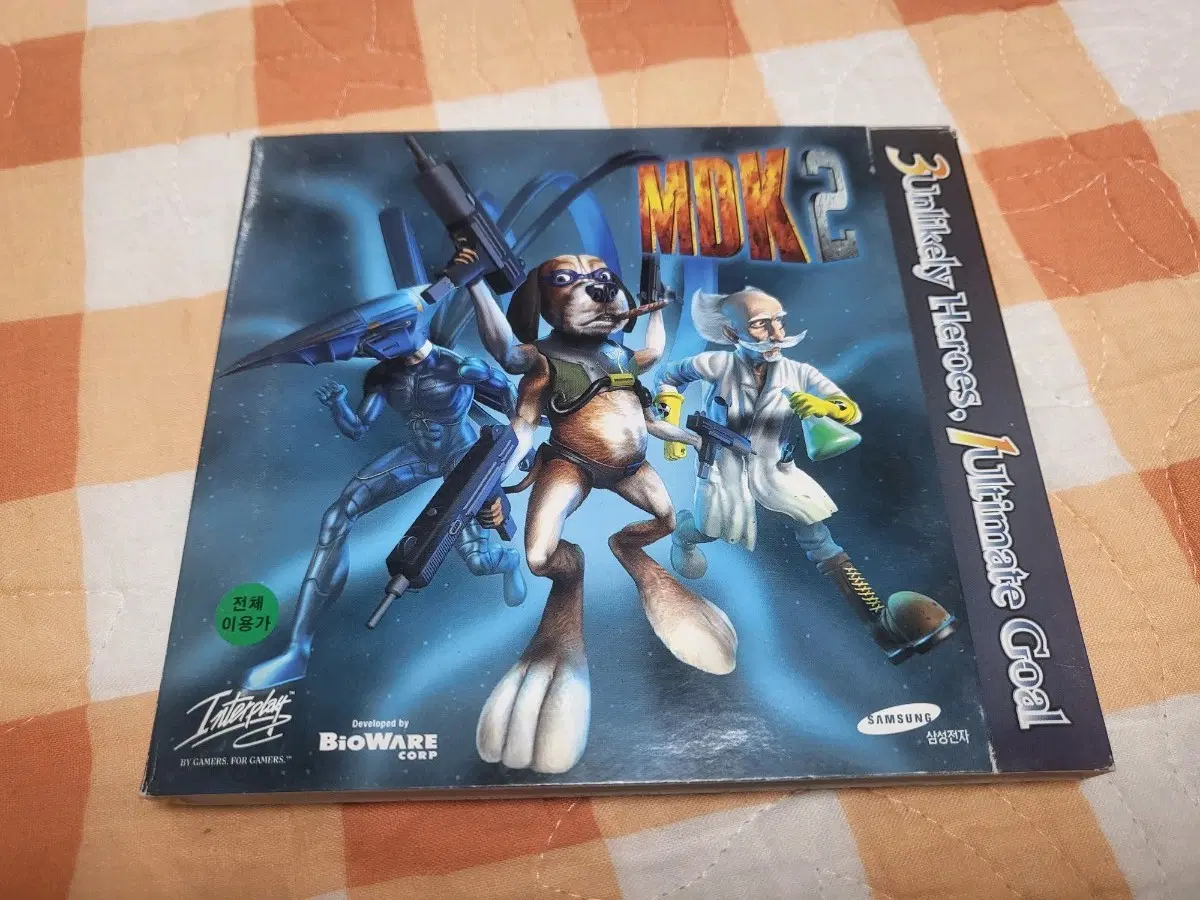 고전게임CD MDK2 엠디케이2