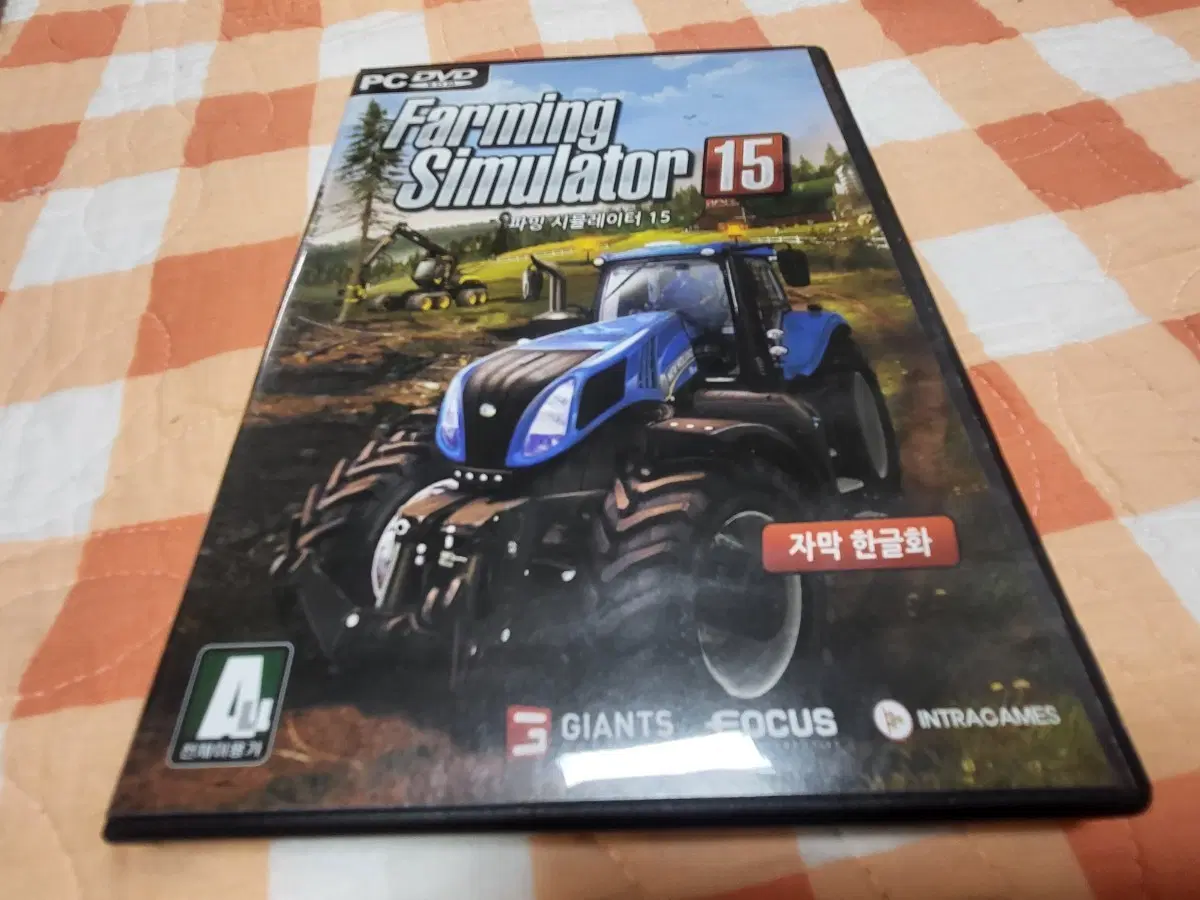 고전게임CD 파밍시뮬레이터15 PC DVD 한글판