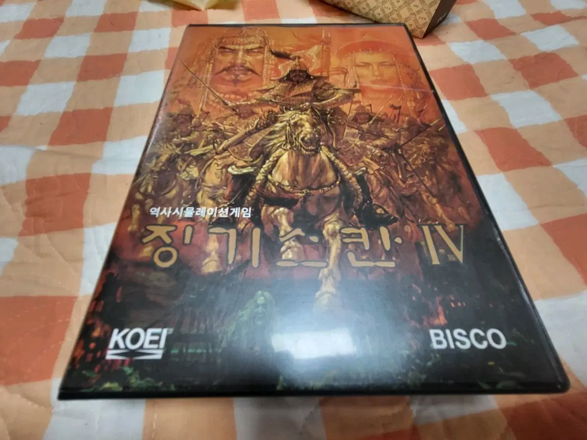 고전게임CD 코에이 징기스칸4 패키지