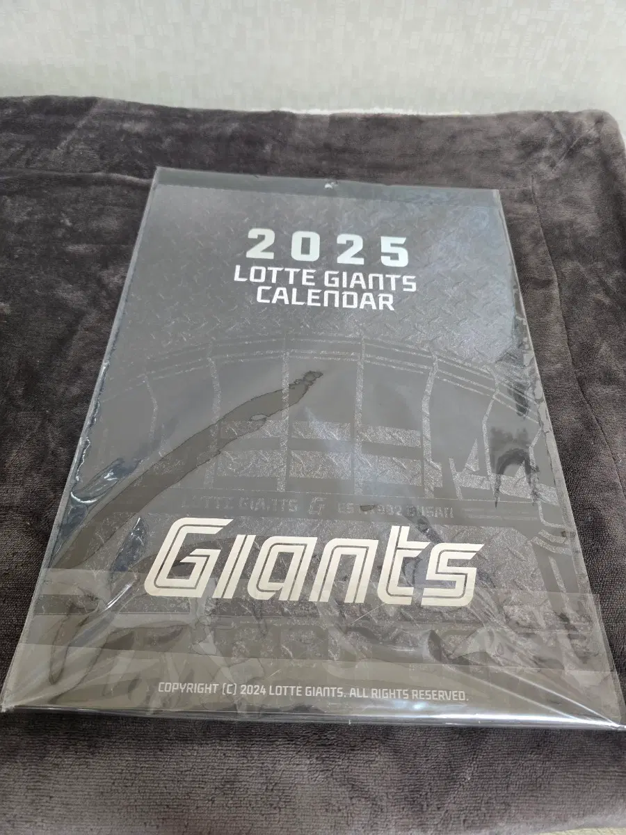 2025 롯데자이언츠 벽걸이 달력