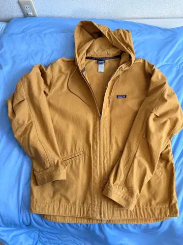 Patagonia 파타고니아 후디드 자켓 카멜 남성용 L