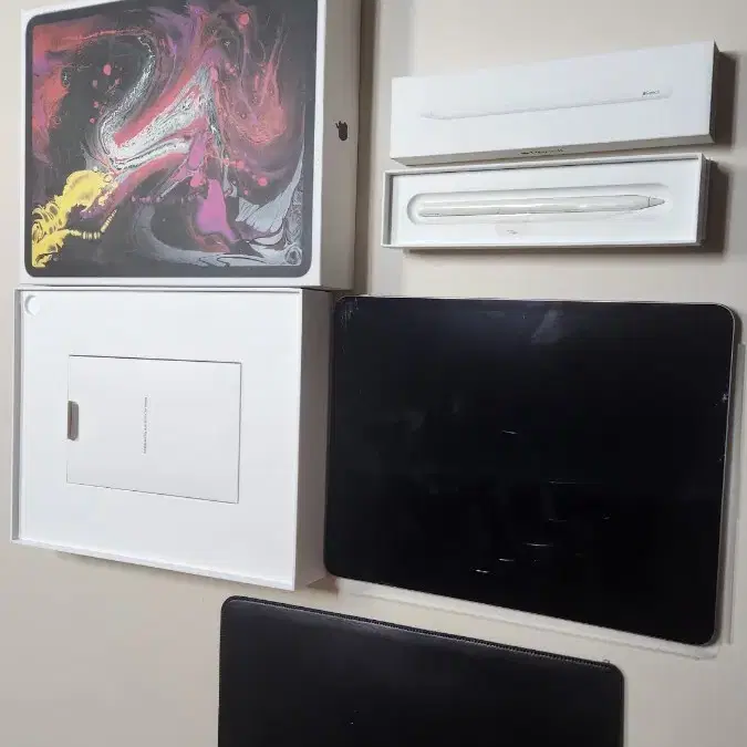(액정유리파손)iPad Pro 3세대 12.9 Wi-Fi 256GB + Apple Pencil 2세대