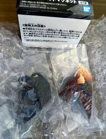 제일복권 고질라 헤드 마그넷 2종 세트