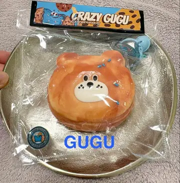 CRAZY GUGU 스퀴즈 베어 곰 팬케이크 크레이지구구