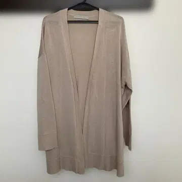 UNFILO 긴팔 가디건 베이지