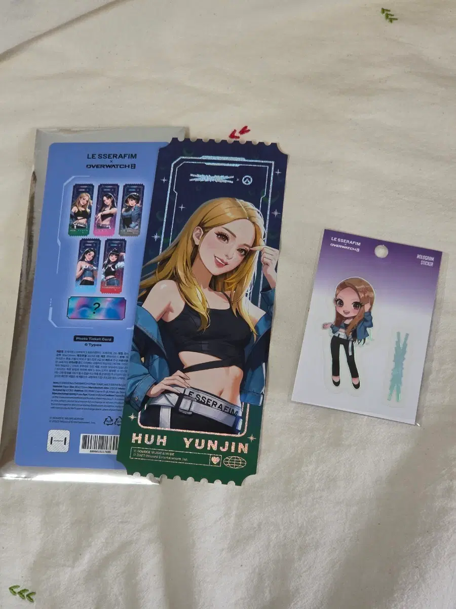 오버워치X르세라핌 콜라보 MD 허윤진 세트