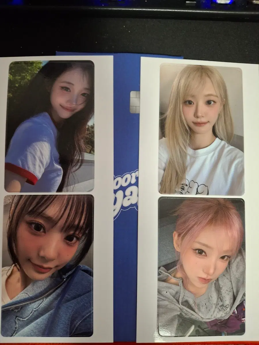 QWER 우리은행 한정판 포토카드