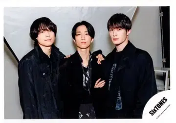 SixTONES 23년 관성의 법칙 마츠무라 호쿠토/다나카 쥬리/제시 공식 사진 *1장