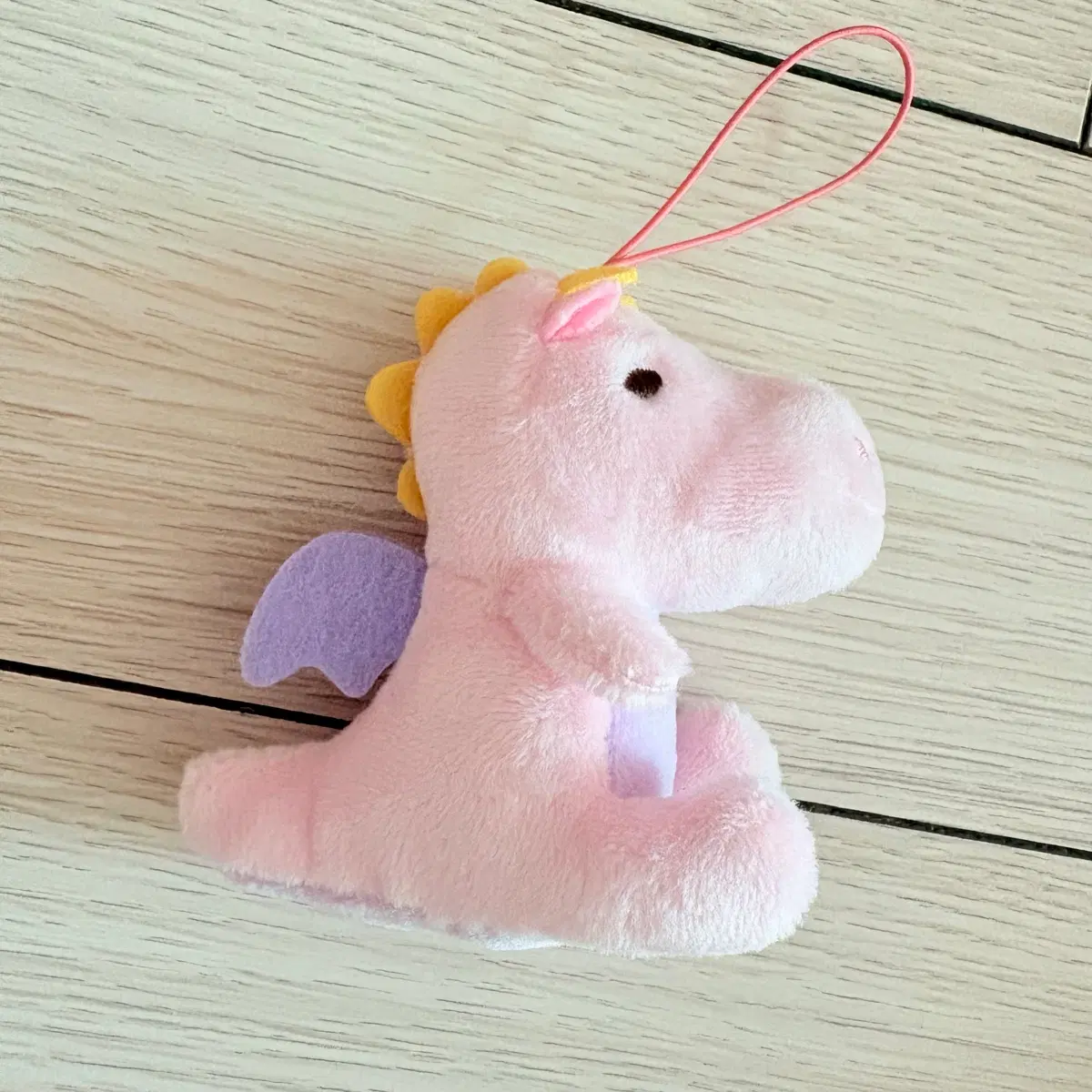 크레인 게임 인형 뽑기 키링 핑크색 공룡 드래곤 판매