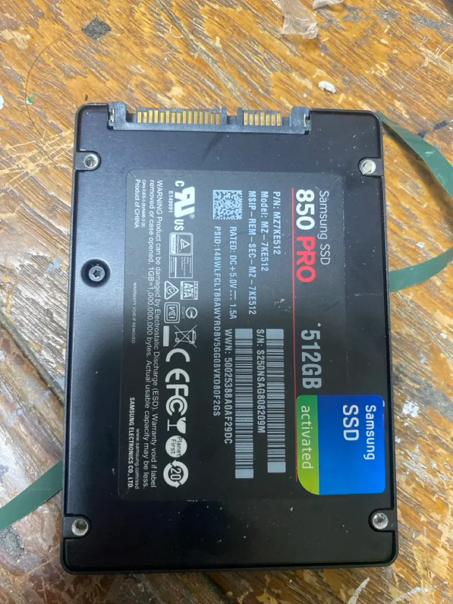 850Pro 512G