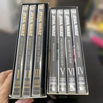 STAR WARS DVD 세트 에피소드 1-6 보너스 디스크 포함