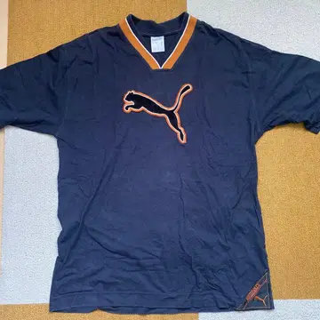 PUMA 반팔 로고 자수 L 사이즈