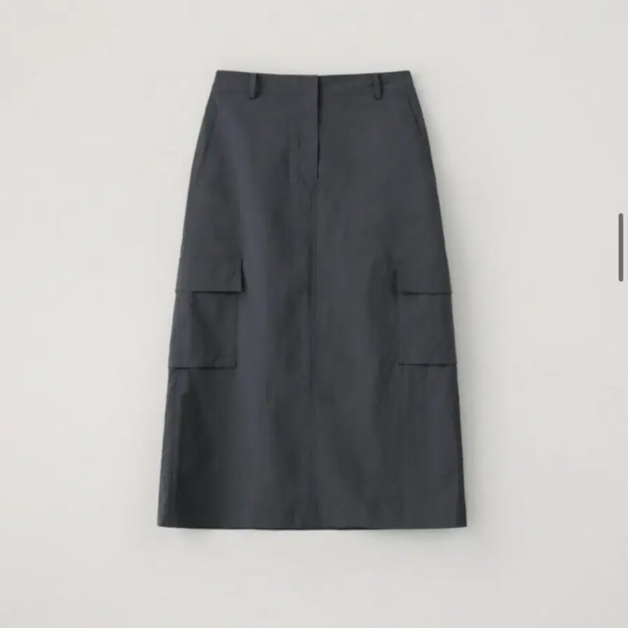 EAAH 이아 Nylon Cargo Skirt Charcoal 나일론 카고 스커트 차콜