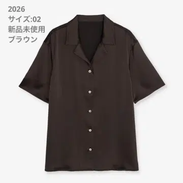 정가 이하 ace 반팔 셔츠 ENOF 새상품 브라운