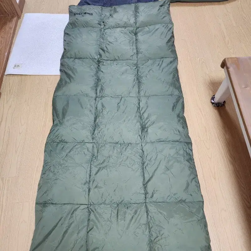 캠핑 덕다운 군용 침낭
