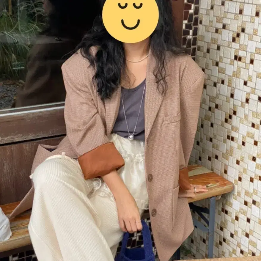 체크자켓