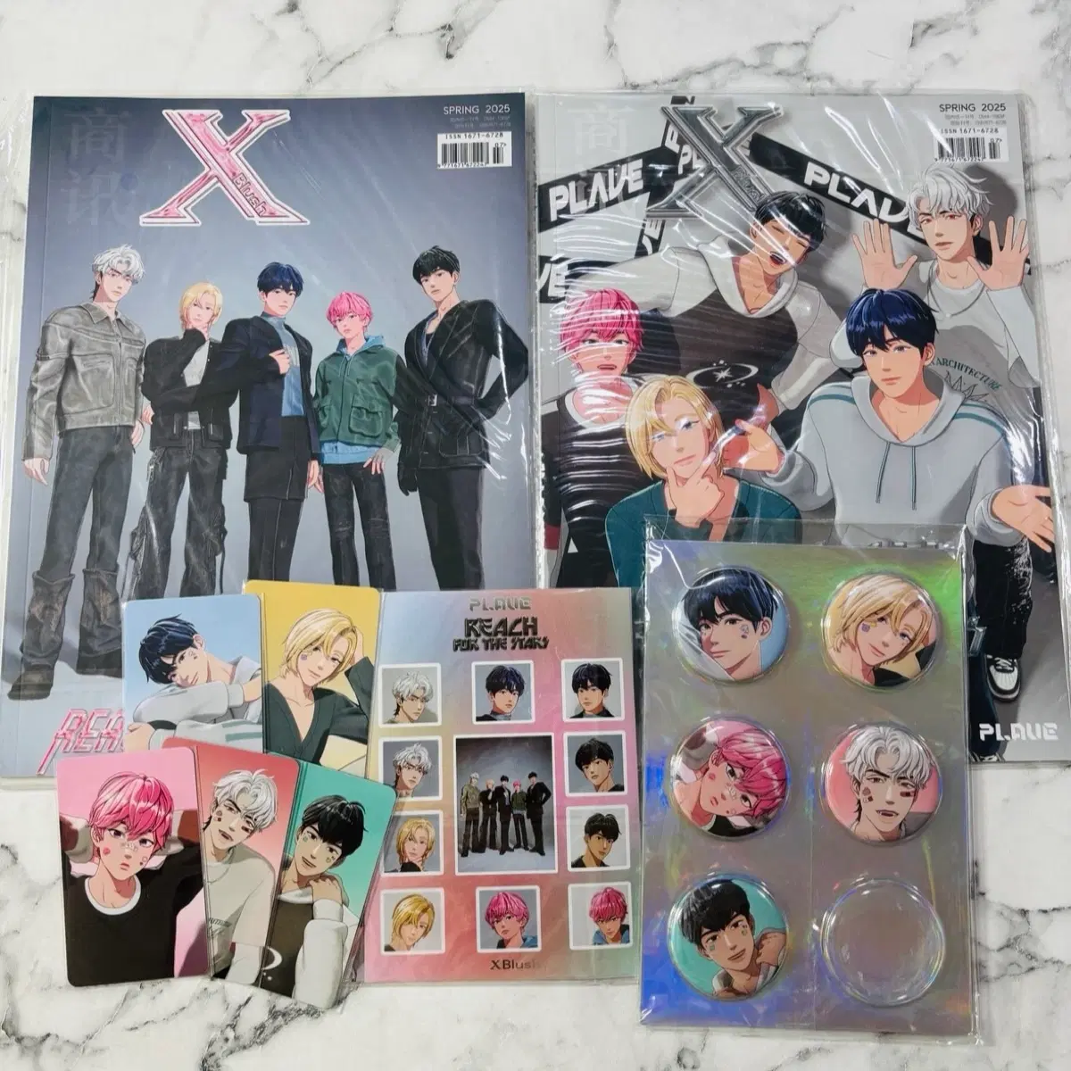 PLAVE X Brush China Magazine Full Set