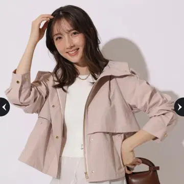 아푸와이저 리셰 백리본 후드 블루종