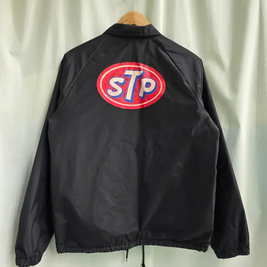 공용)STP 코치 자켓 블랙