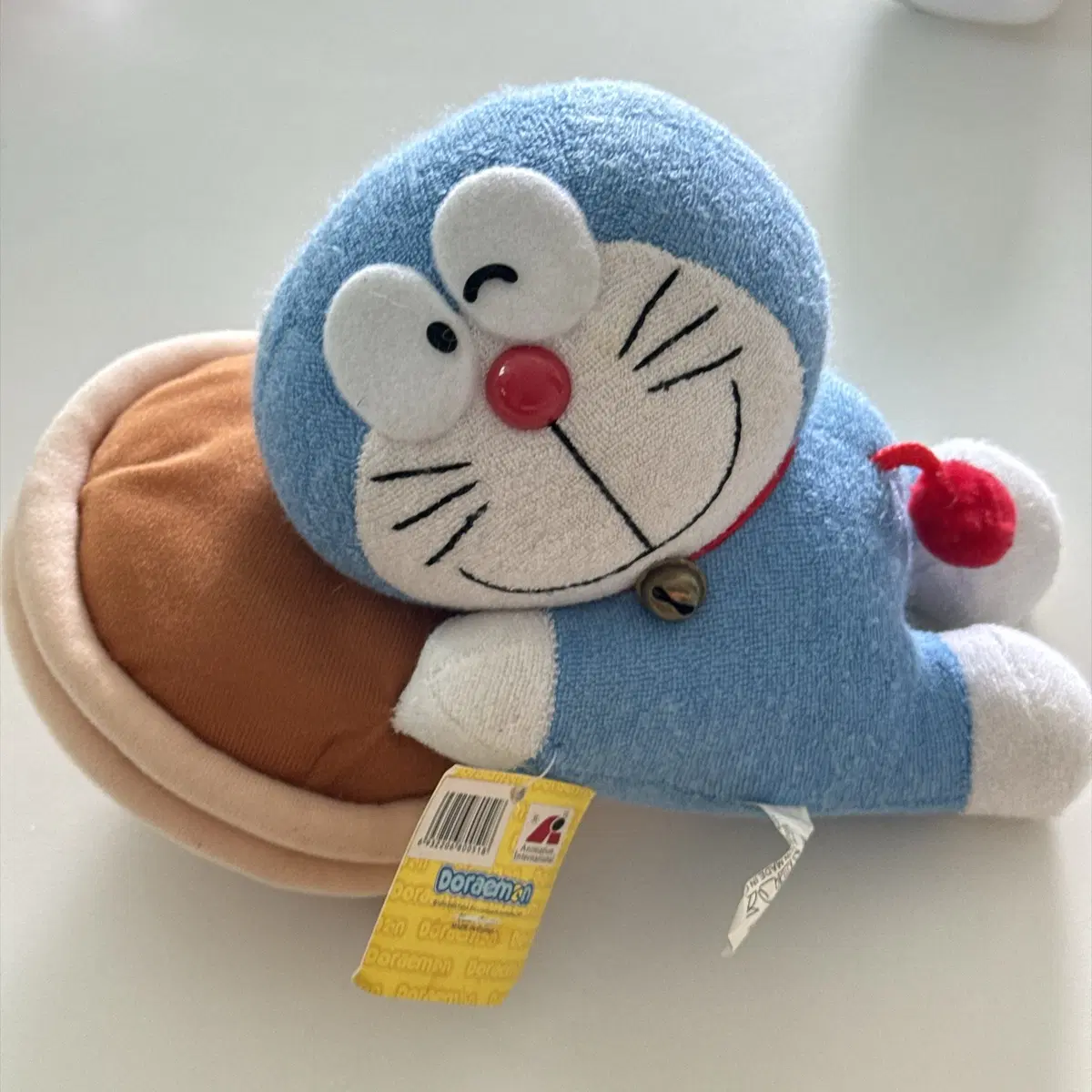 고전 정품 도라에몽 도라야끼 빵 타올 인형