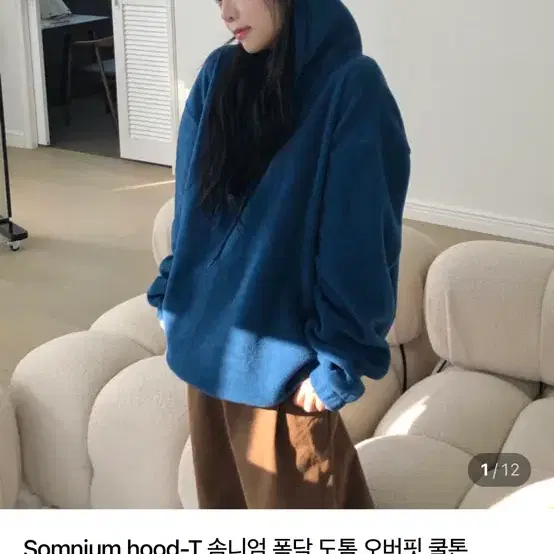 아르코이리스 후드티 블루