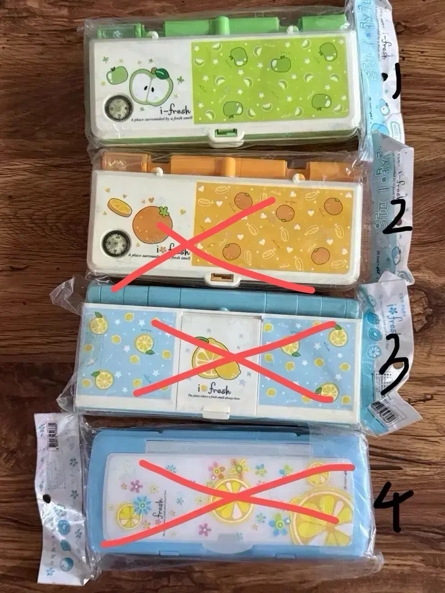 아이프레쉬 과일 고전 필통