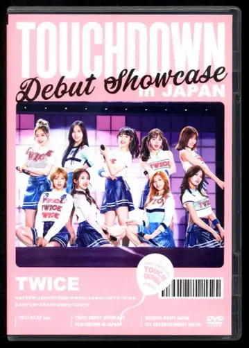 TWICE DVD 일반ver Debut Showcase TOUCHDOWN in JAPAN