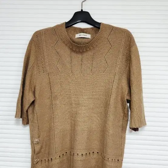 MINE 마인 한섬 반팔니트 F90호