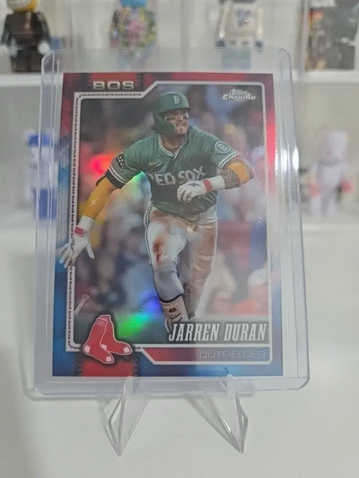 보스턴)제이렌 듀란 red white blue chrome refractor