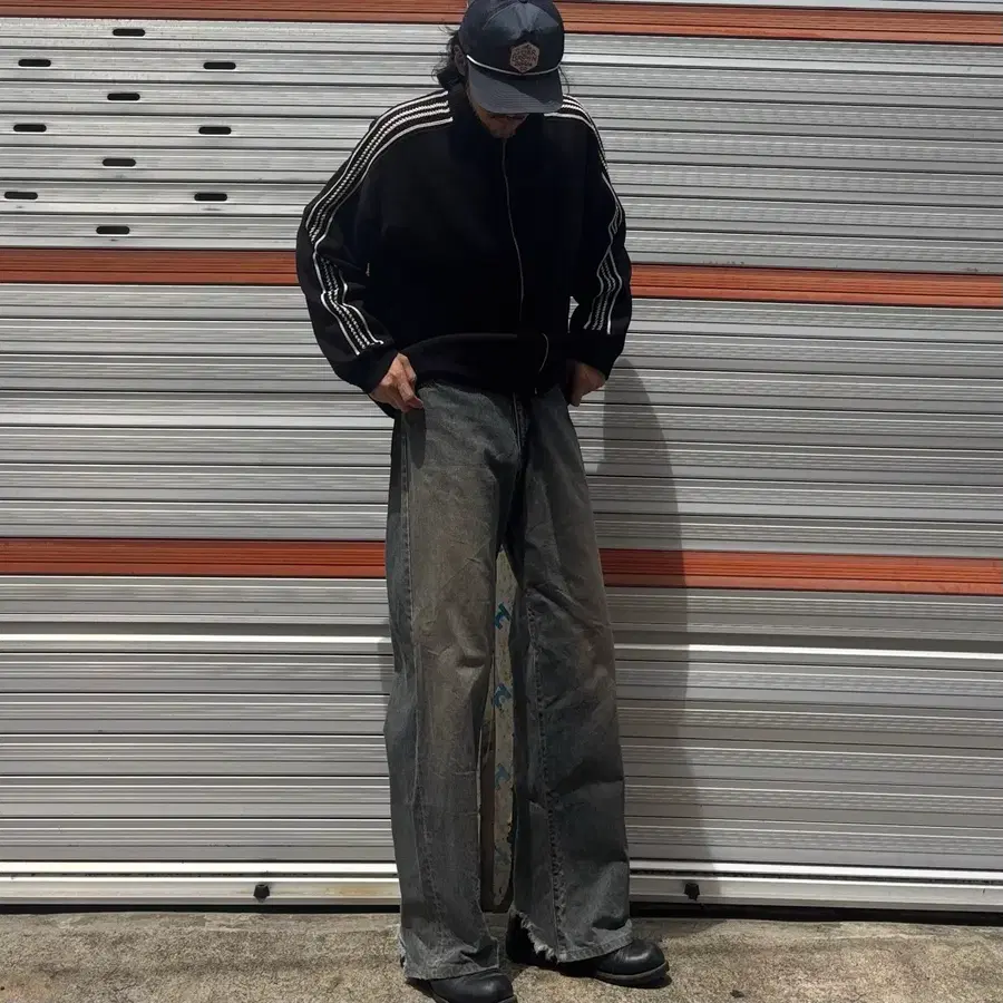 일본 랭글러 셀비지 데님 팬츠