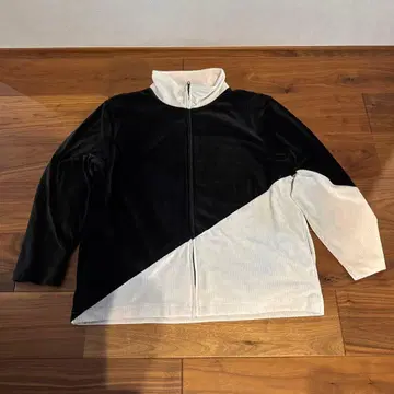 harapeco 바이컬러 코듀로이 자켓