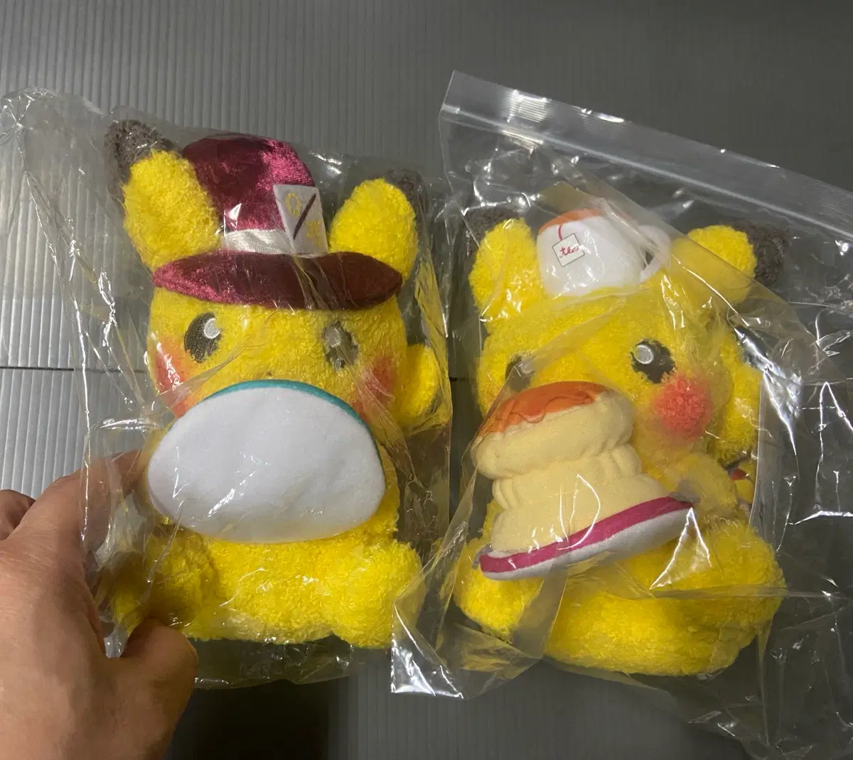 포켓몬센터 2018 인형 피카츄 중형 세트
