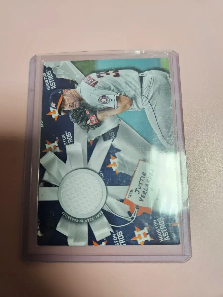 휴스턴)저스틴 벌랜더 2019 Topps 저지 카드
