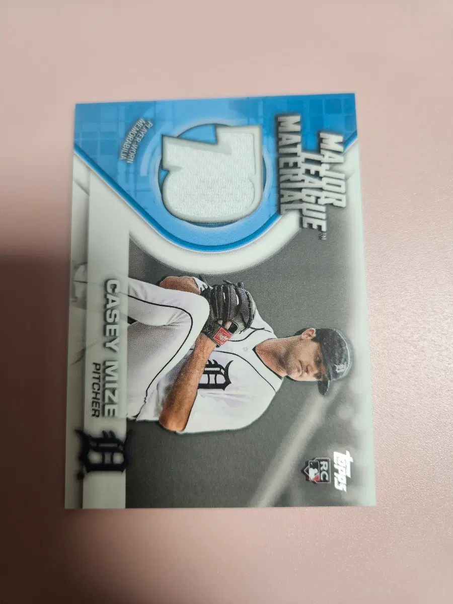 디트로이트)케이시 마이즈 2021 Topps 루키 저지 카드